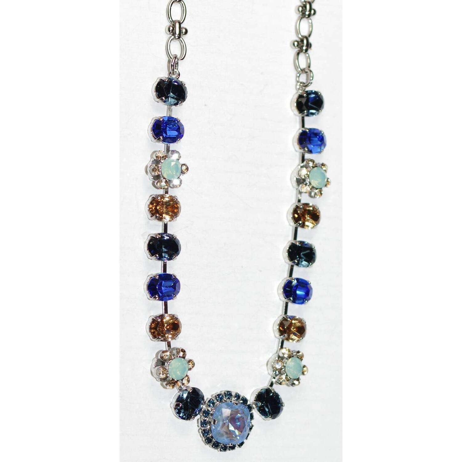 New Mariana Women's Fairytale Necklace In Blue, Amber, Pacific